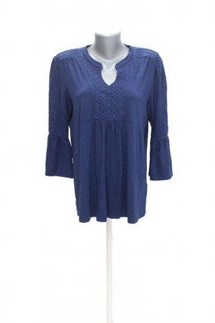Damen -T-ShirtGenesisohne Aufdruck,farbeblau,größe44