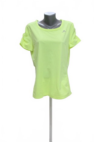 Damen -T-ShirtAdidasohne Aufdruck,farbegrün,größe46