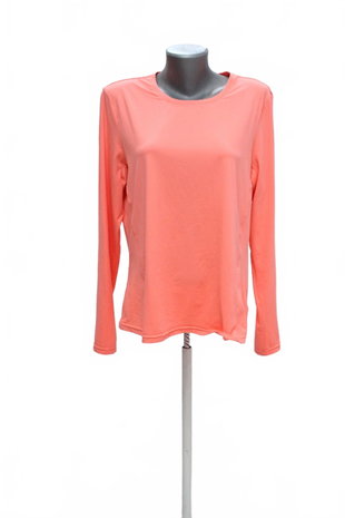Damen -T-ShirtTchiboohne Aufdruck,farberute,größeL