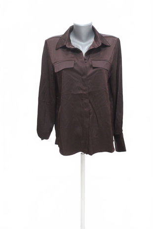 Damen bluse : Brand,Farbebraun,größe: size