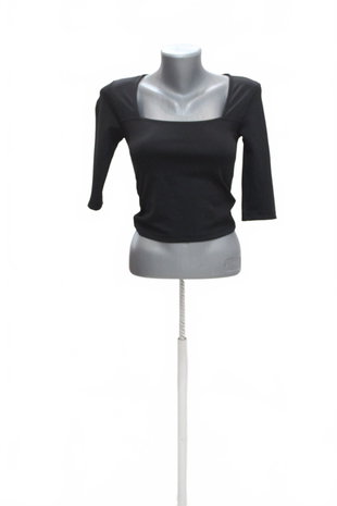 Damen -T-ShirtGenesisohne Aufdruck,farbeschwarz,größeS