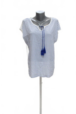 Damen -T-ShirtBelovedohne Aufdruck,farbegestreift,größeL