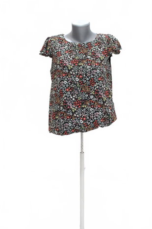 Damen -T-ShirtF&Fohne Aufdruck,farbegeblümt,größe40