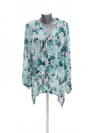 Damen bluse : Brand,Farbegeblümt,größe: size