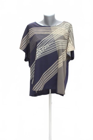 Damen -T-ShirtAutographohne Aufdruck,farbegemustert,größe48