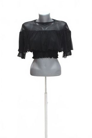 Damen -T-ShirtSinsayohne Aufdruck,farbeschwarz,größeS