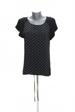 Damen -T-ShirtTchiboohne Aufdruck,farbegemustert,größeM