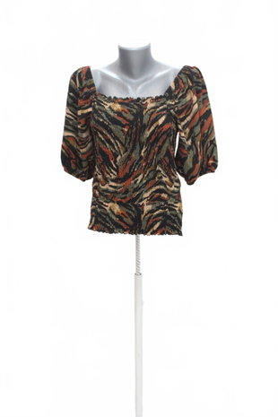 Damen -T-ShirtGenesisohne Aufdruck,farbegemustert,größeS