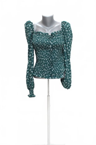 Damen -T-ShirtGenesisohne Aufdruck,farbegeblümt,größeM