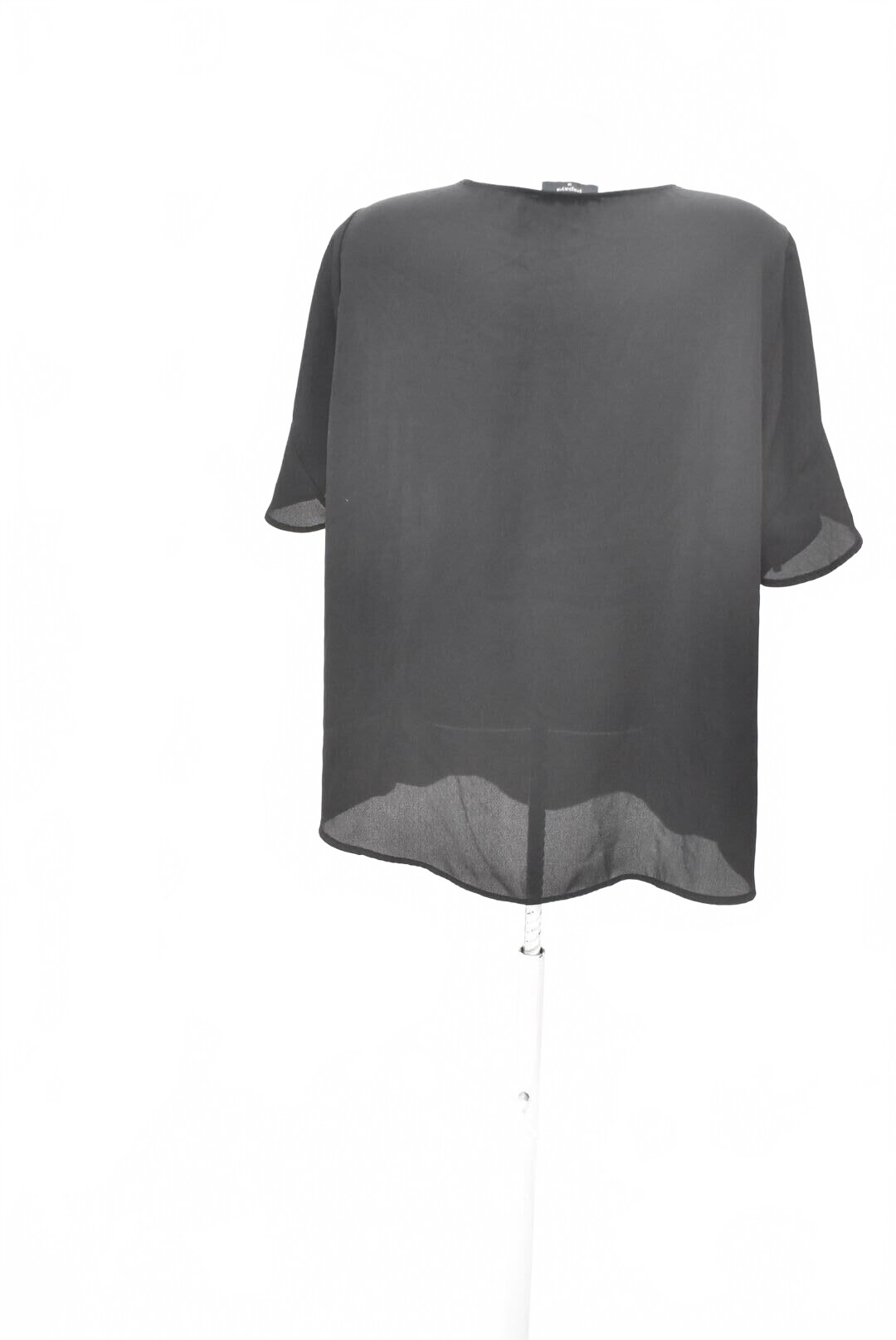 Damen -T-ShirtPapayaohne Aufdruck,farbeschwarz,größe46