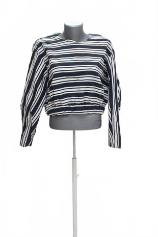 Damen -T-ShirtZaraohne Aufdruck,farbegestreift,größeM
