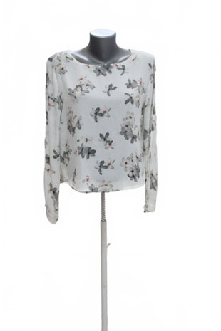 Damen -T-ShirtGenesisohne Aufdruck,farbegeblümt,größeM