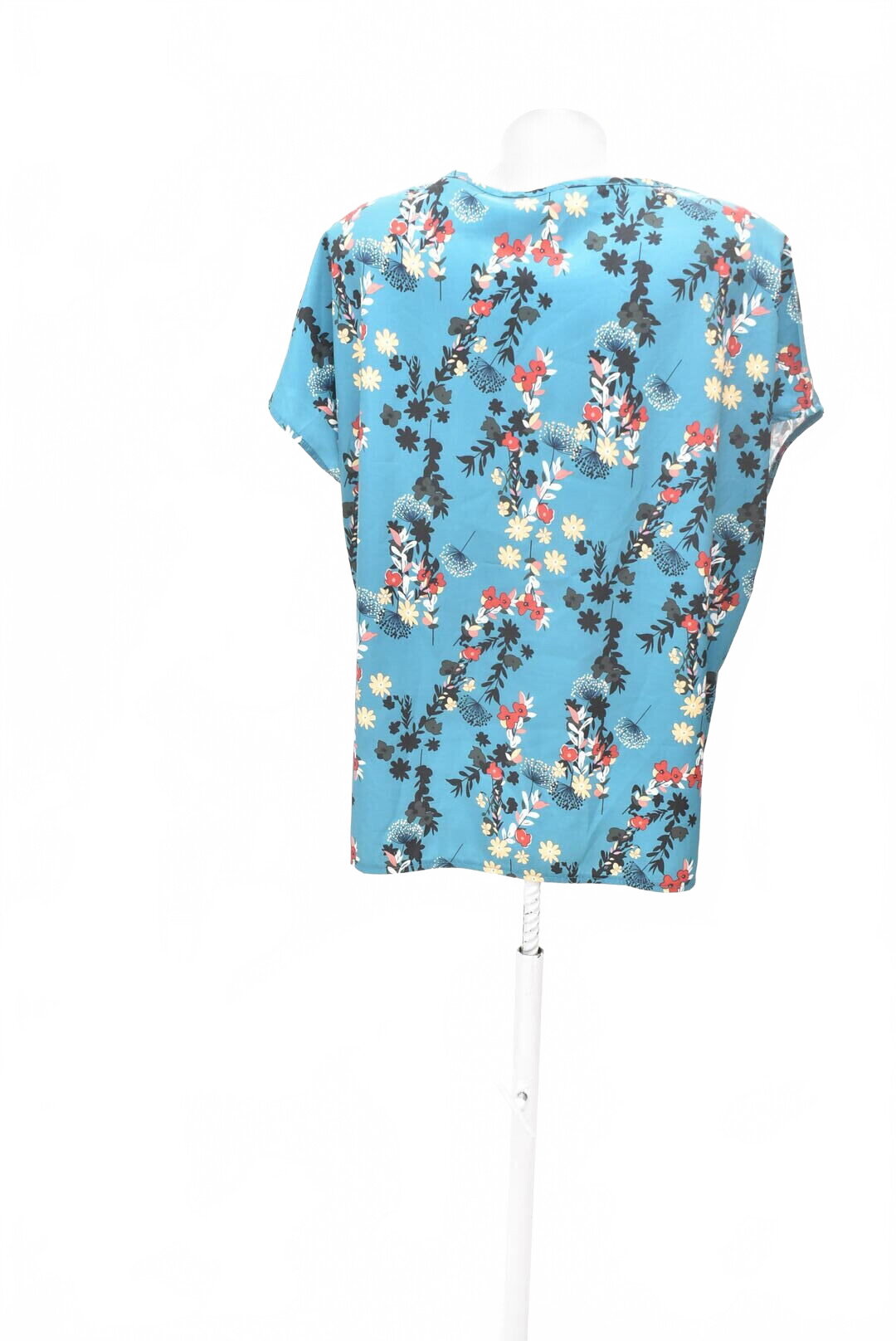 Damen -T-ShirtGenesisohne Aufdruck,farbegeblümt,größeXL