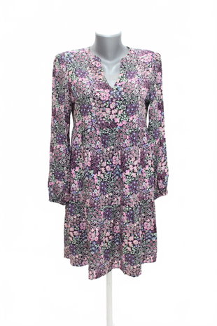 Damen kleid C&A,farbegeblümt,Größe 38