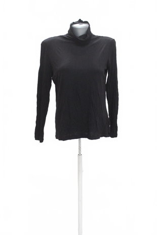 Damen -T-ShirtH&Mohne Aufdruck,farbeschwarz,größeL