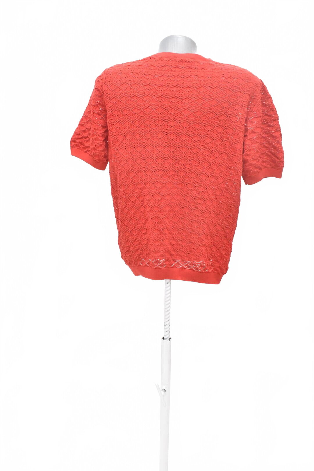 Damen -T-ShirtEsmaraohne Aufdruck,farberot,größeL