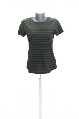 Damen -T-ShirtSam 73mit Aufdruck,farbegrün,größeXS