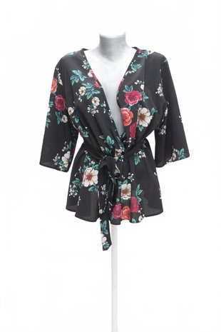 Damen bluse : Brand,Farbegeblümt,größe: size