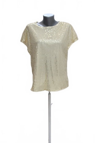 Damen -T-ShirtGenesisohne Aufdruck,farbebeige,größeL