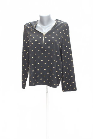 Damen -T-ShirtSheinohne Aufdruck,farbegemustert,größeS