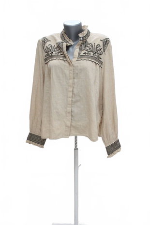 Damen bluse : Brand,Farbebeige,größe: size