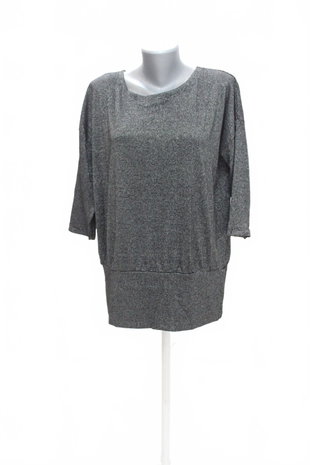 Damen -T-ShirtEsmaraohne Aufdruck,farbegrau,größeL