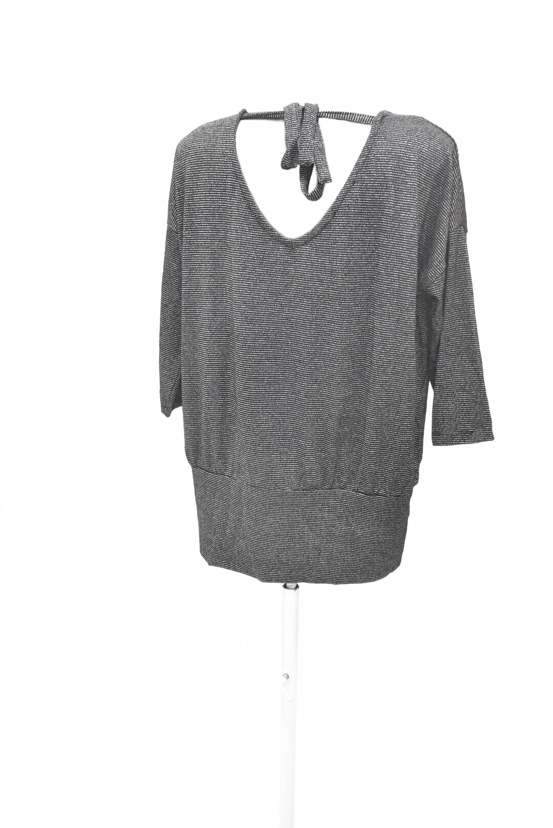 Damen -T-ShirtEsmaraohne Aufdruck,farbegrau,größeL
