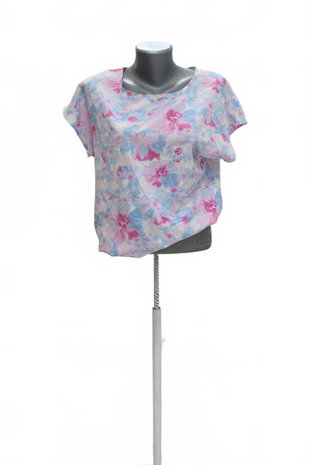 Damen -T-ShirtGenesisohne Aufdruck,farbegeblümt,größe38