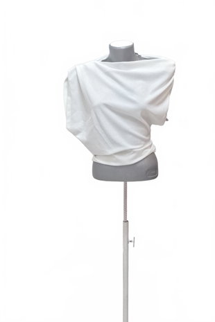 Damen -T-ShirtZaraohne Aufdruck,farbeweiss,größeM