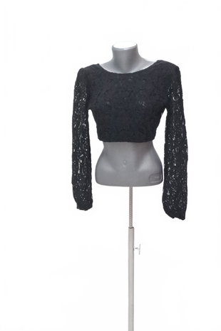 Damen -T-ShirtReservedohne Aufdruck,farbeschwarz,größeM