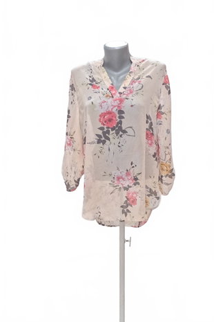 Damen -T-ShirtGenesisohne Aufdruck,farbegeblümt,größeXL