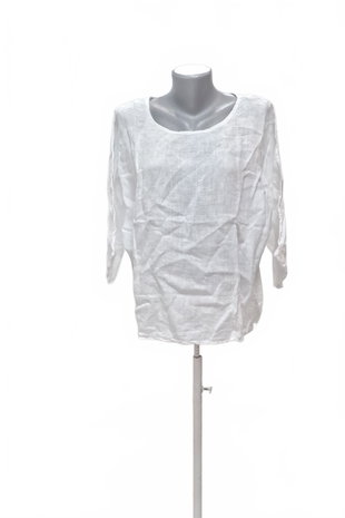 Damen -T-ShirtGenesisohne Aufdruck,farbeweiss,größeL