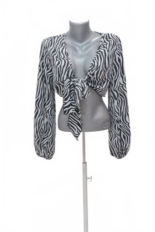 Damen bluse : Brand,Farbeanimal-print,größe: size
