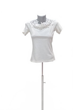 Damen -T-ShirtGenesisohne Aufdruck,farbeweiss,größeM