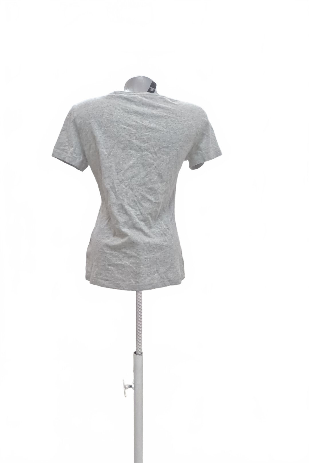 Damen -T-ShirtAdidasmit Aufdruck,farbegrau,größeS