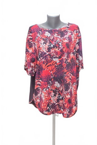 Damen -T-ShirtGenesisohne Aufdruck,farbegemustert,größe3XL