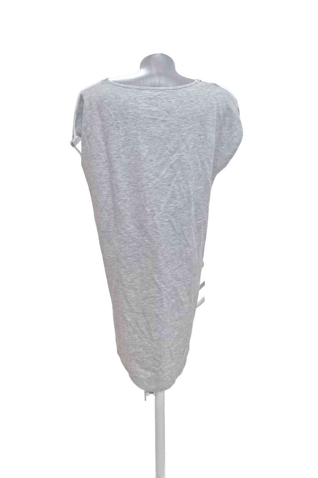Damen -T-ShirtPromodmit Aufdruck,farbegrau,größeL