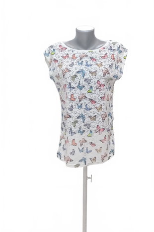 Damen -T-ShirtGenesisohne Aufdruck,farbegemustert,größeM