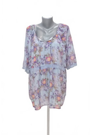 Damen bluse : Brand,Farbegeblümt,größe: size