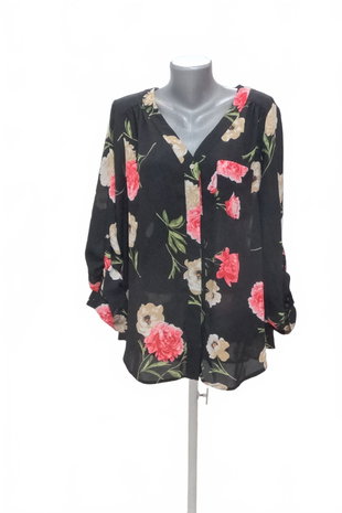 Damen bluse : Brand,Farbegeblümt,größe: size