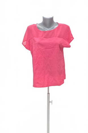 Damen -T-ShirtKotonohne Aufdruck,farberute,größe36