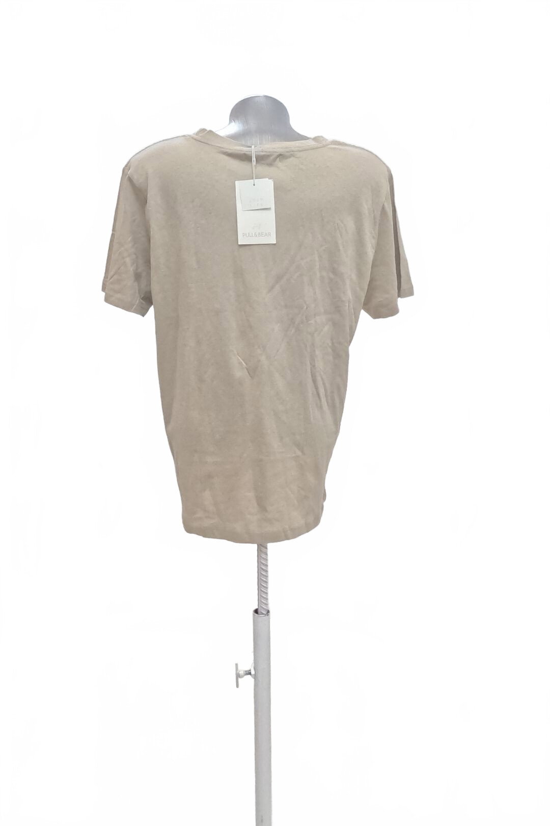 Damen -T-ShirtPull&Bearmit Aufdruck,farbebeige,größeXL