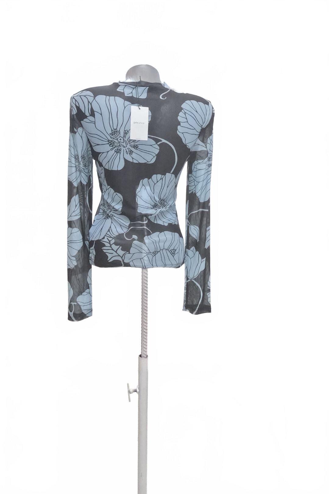 Damen -T-ShirtGateohne Aufdruck,farbegeblümt,größe38
