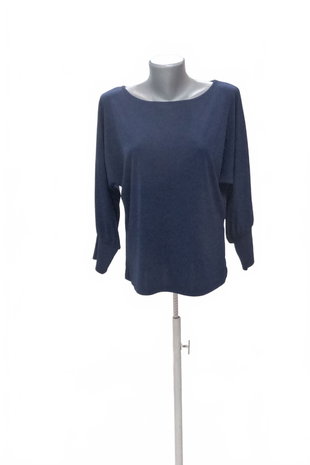 Damen -T-ShirtOrsayohne Aufdruck,farbeblau,größeM