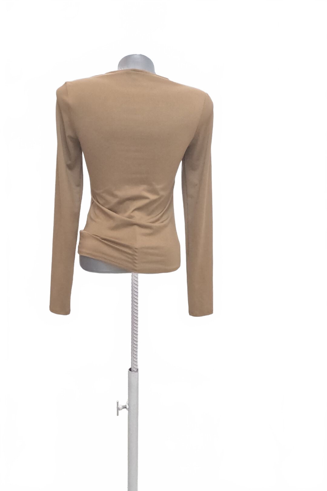 Damen -T-ShirtH&Mohne Aufdruck,farbebraun,größeS