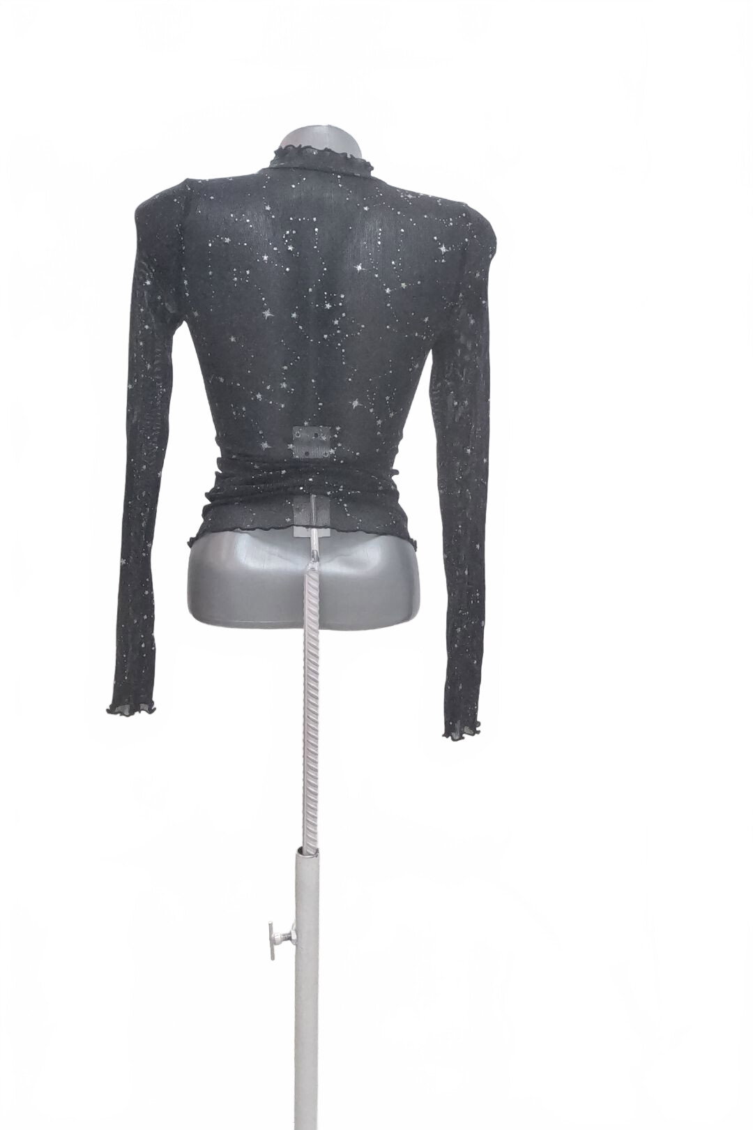 Damen -T-ShirtSheinohne Aufdruck,farbegemustert,größeXS