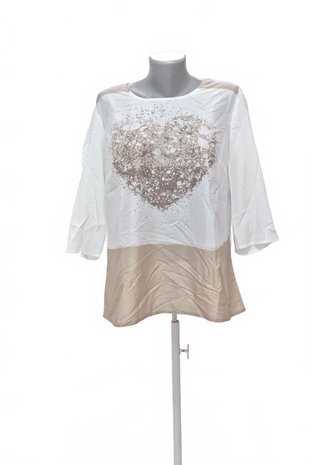 Damen -T-ShirtGenesisohne Aufdruck,farbegemustert,größe44