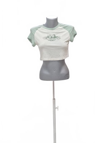 Damen -T-ShirtSheinmit Aufdruck,farbemehrfarbig,größeS