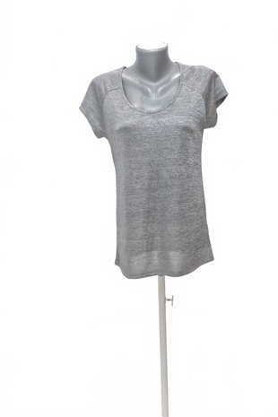 Damen -T-ShirtHouseohne Aufdruck,farbegrau,größeM