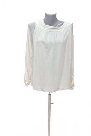 Damen -T-ShirtGenesisohne Aufdruck,farbeweiss,größeXL